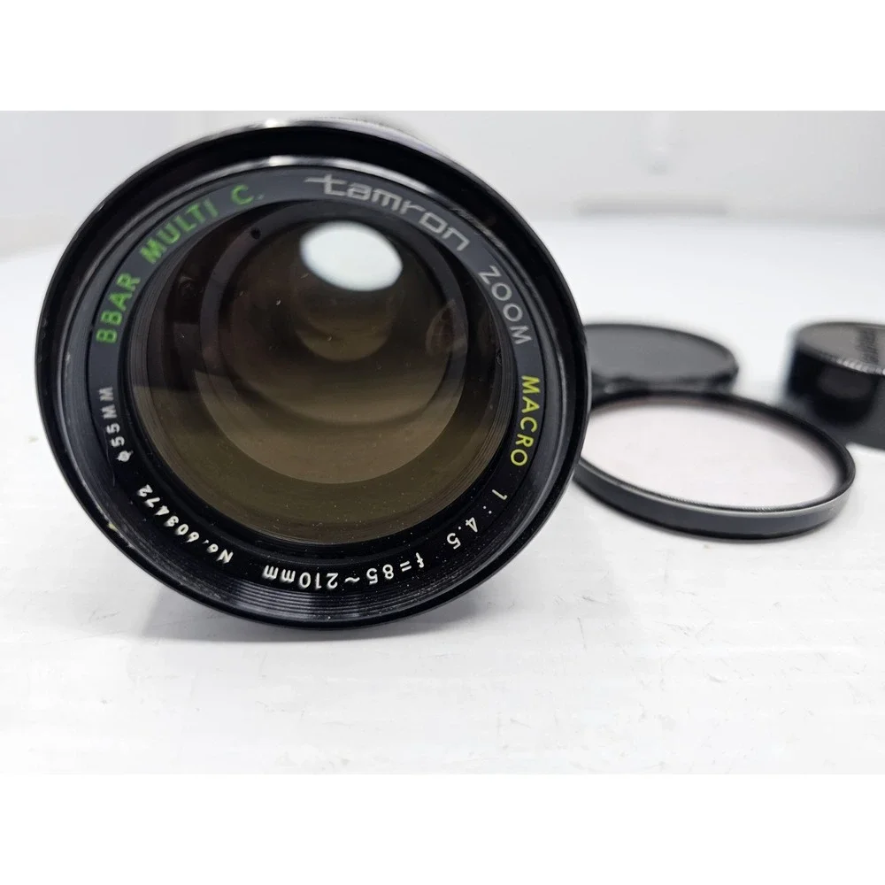 Tamron Zoom Macro Camera Lens. 1:4.5 / f=85-210mm /‎ 55mm For Pentax